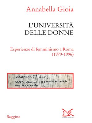 cover image of L'università delle donne